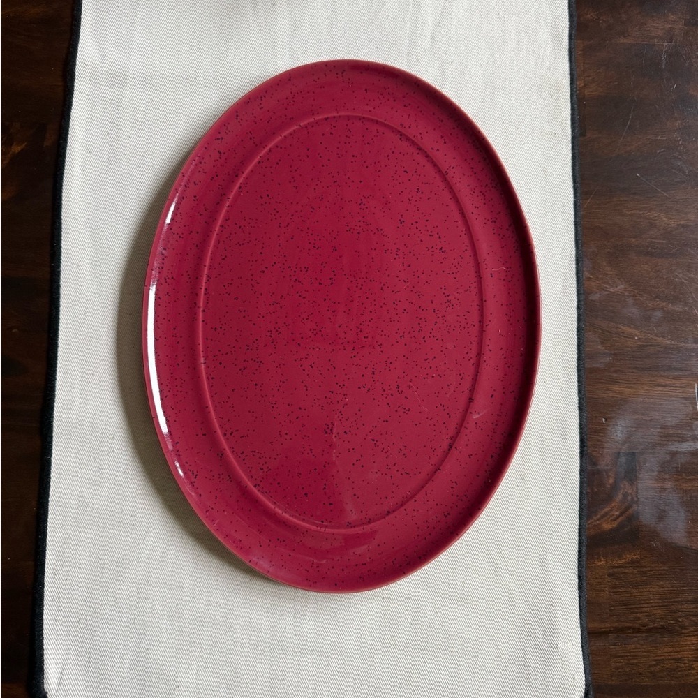 Denby Harlequin Oval Serving Platter